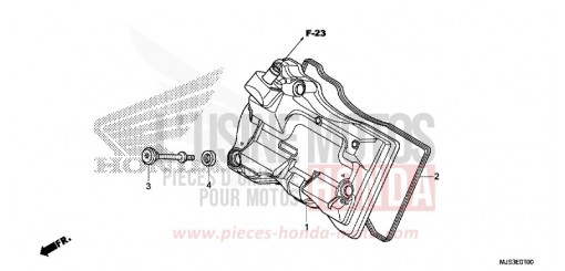 COUVERCLE DE CULASSE NC750JH de 2017